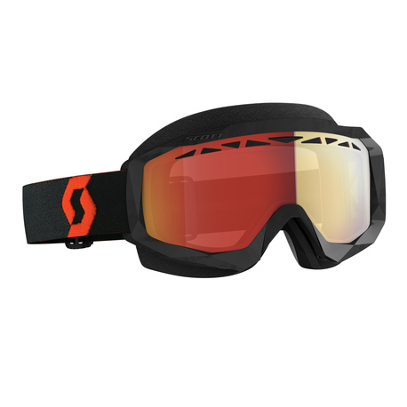 Scott ajolasit Hustle snowcross orange/black | red chrome Scott ajolasit Hustle snowcross orange/black | red chrome